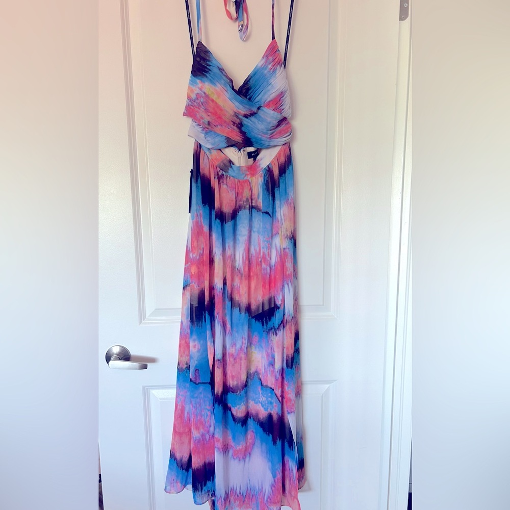 BNWT Marciano multi-coloured maxi dress - Size 2